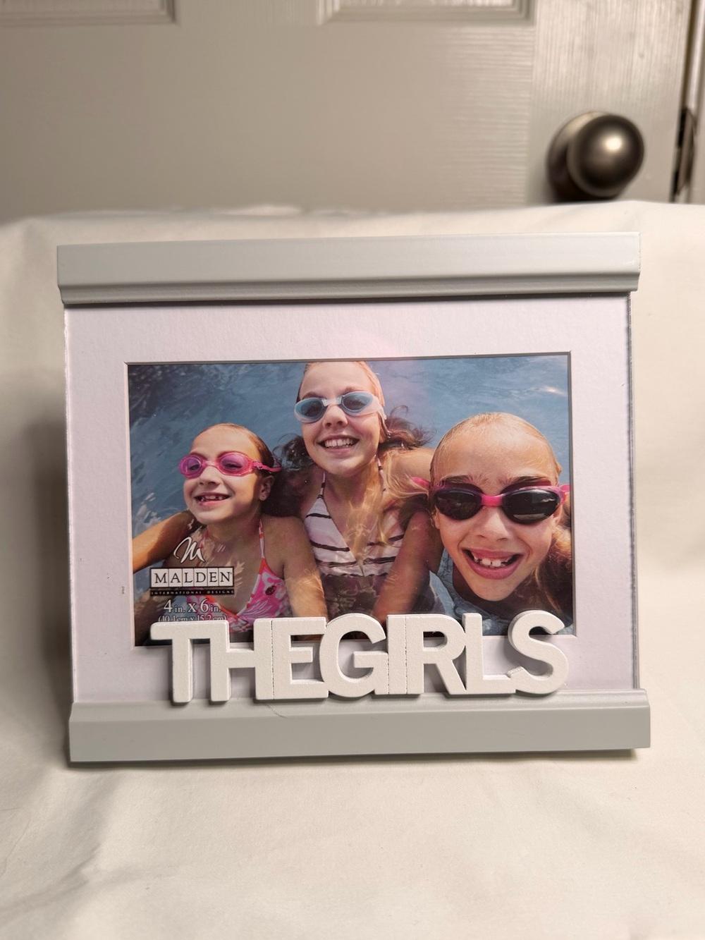 Malden White 'THE GIRLS' Picture Frame